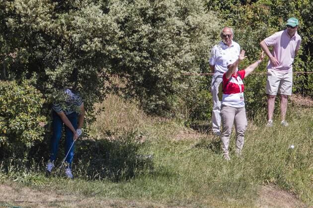 BARCELONA -may 16- SPAIN: Tommy Fleetwood in the Spain Open Golf, held in the Club de Golf El Prat, may 16, 2015. Photo: Mikel Trigueros Urbanandsport CordonPress 