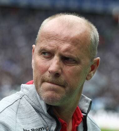 Thomas Schaaf (Trainer Frankfurt), vor dem Spiel Hertha BSC Berlin - Eintracht Frankfurt 1. Bundesliga 2014 2015, 1. BL, DFL, Fußball, Fussball, soccer, Herren, Deutschland, Germany, Ergebnis 0:0 Berlin, 16.5.2015, Olympiastadion