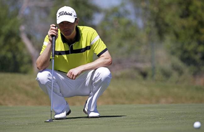 May 16, 2015 - Barcelona, Catalonia, Spain - BARCELONA -may 16- SPAIN: Michael Hoey in the Spain Open Golf, held in the Club de Golf El Prat, may 16, 2015. Photo: Joan Valls Urbanandsport Nurphoto Open Spain Golf  - ZUMAn230