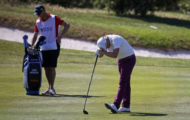 May 16, 2015 - Barcelona, Catalonia, Spain - BARCELONA -may 16- SPAIN: James Morrison in the Spain Open Golf, held in the Club de Golf El Prat, may 16, 2015. Photo: Joan Valls Urbanandsport Nurphoto Open Spain Golf  - ZUMAn230