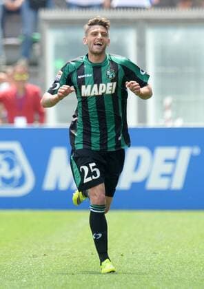 Fußball, Italien, Serie A, Sassuolo Calcio - AC Milan IPP20150517 Football - soccer: Serie A, Sassuolo Calcio - AC Mailand, Domenico Berardi xHOCHxZWEIx xItalyxPhotoxPressx 
