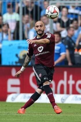 Sonntag 17.05.2015, 2. Bundesliga, Saison 2014 2015, 33. Spieltag in Muenchen, TSV 1860 Muenchen - 1. FC Nuernberg, Javier Pinola (Nuernberg 25) DeFodi507
