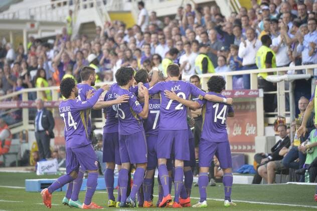 Serie A, AC Florenz - FC Parma Esultanza Fiorentina dopo Tor xHOCHxZWEIx xItalyxPhotoxPressx 