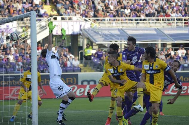 Serie A, AC Florenz - FC Parma Tor Alberto Gilardino xHOCHxZWEIx xItalyxPhotoxPressx 