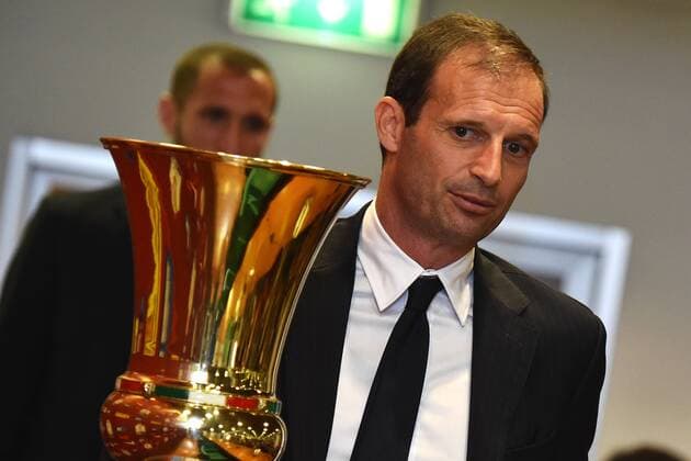 Massimiliano Allegri Roma 19-05-2015 Stadio Olimpico Football Calcio Finale Coppa Italia Italy s cup Final 2014 2015 Juventus Turin vs. Lazio Rom . andreaxstaccioli