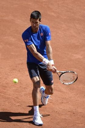 Novak Djokovic ( SRB ) TENNIS : Roland Garros 2015 - Internationaux de France - 20 05 2015 TennisMagazine Panoramic  wo