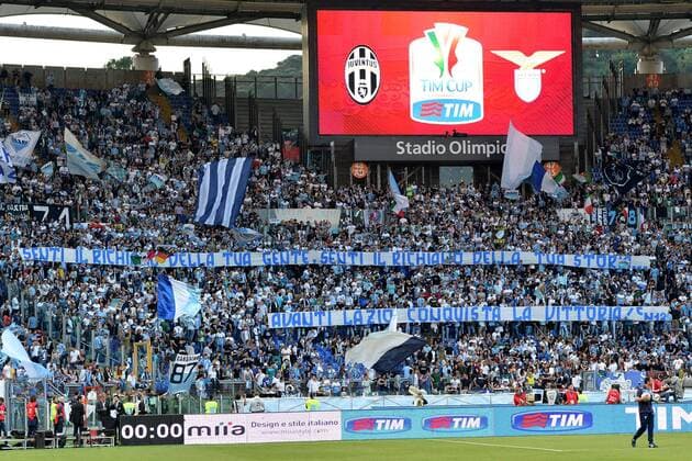 Rom 20 05 2015 - finale - finale Coppa Italia Football Juventus Turin - Lazio Rom: tifosi Lazio 