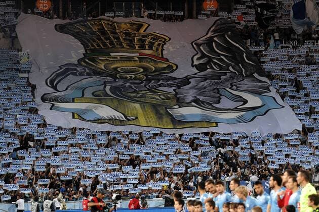 Tifosi Lazio Supporters Roma 20-05-2015 Stadio Olimpico Football Calcio Finale Coppa Italia Football Italy s cup Final 2014 2015 Juventus - Lazio . Foto Andrea Staccioli Insidefoto andreaxstaccioli