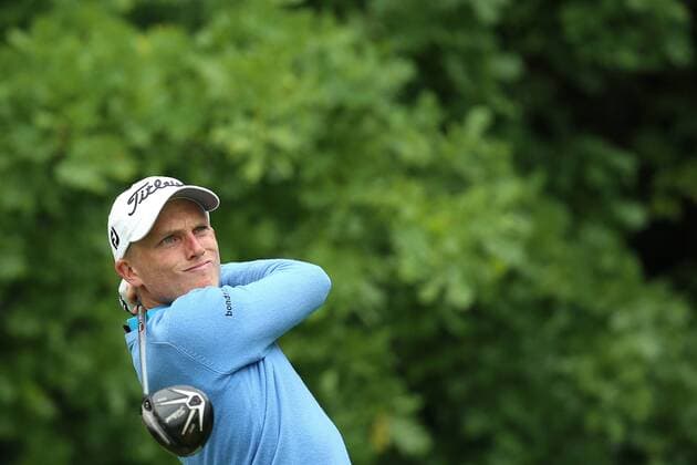 GOLF - Kaernten Golf Open 2015 GOEDERSDORF,AUSTRIA,21.MAY.15 - GOLF - European Challenge Tour, Kaernten Golf Open, GC Schloss Finkenstein. Image shows James Watts (ENG). GEPAxpictures xDanielxGoetzhaber