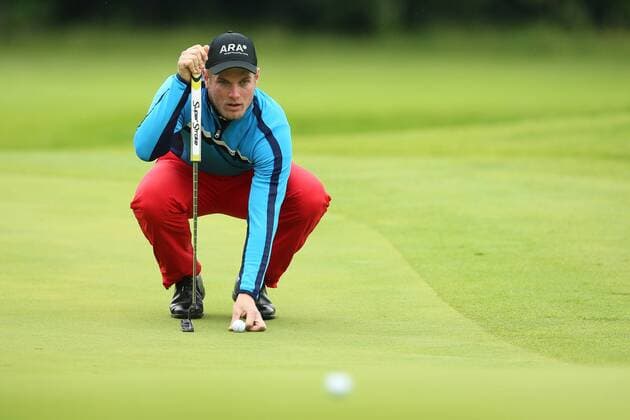 GOLF - Kaernten Golf Open 2015 GOEDERSDORF,AUSTRIA,21.MAY.15 - GOLF - European Challenge Tour, Kaernten Golf Open, GC Schloss Finkenstein. Image shows Bernard Neumayer (AUT). GEPAxpictures xDanielxGoetzhaber
