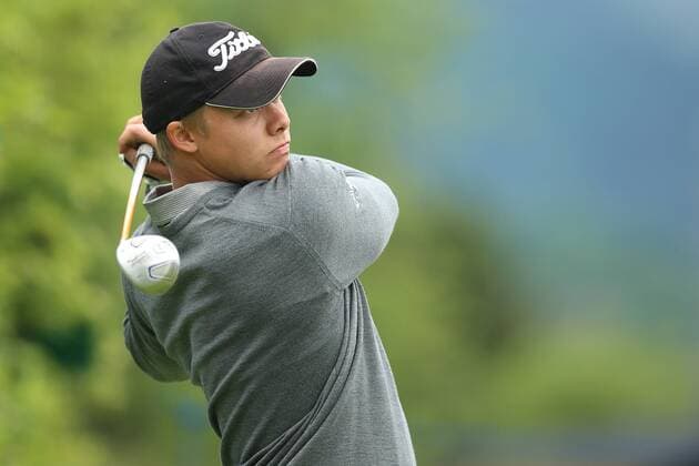 GOLF - Kaernten Golf Open 2015 GOEDERSDORF,AUSTRIA,21.MAY.15 - GOLF - European Challenge Tour, Kaernten Golf Open, GC Schloss Finkenstein. Image shows Nikolaus Wimmer (AUT). GEPAxpictures xDanielxGoetzhaber