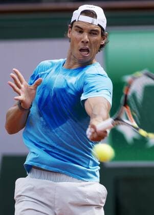 TENNIS - ATP Tennis Herren French Open 2015 PARIS,FRANCE,21.MAY.15 - TENNIS - ATP World Tour, Grand Slam, Roland Garros, French Open, training. Image shows Rafael Nadal (ESP). GEPAxpictures xMatthiasxHauer