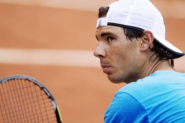 TENNIS - ATP Tennis Herren French Open 2015 PARIS,FRANCE,21.MAY.15 - TENNIS - ATP World Tour, Grand Slam, Roland Garros, French Open, training. Image shows Rafael Nadal (ESP). GEPAxpictures xMatthiasxHauer