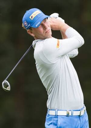 Golf - 2015 Wentworth BMW PGA Golf Herren Championship - First Round. Marcel Siem at Wentworth Golf Club COLORSPORT DANIEL BEARHAM  BMW_PGA