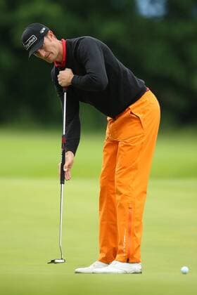 GOLF - Kaernten Golf Open 2015 GOEDERSDORF,AUSTRIA,21.MAY.15 - GOLF - European Challenge Tour, Kaernten Golf Open, GC Schloss Finkenstein. Image shows Sebastian Heisele (GER). GEPAxpictures xDanielxGoetzhaber