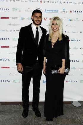 Mailand, 21.05.2015 - Premio Gentlemen Fair Play 2015 - Mauro Icardi-Wanda Nara 