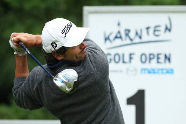 GOLF - Kaernten Golf Open 2015 GOEDERSDORF,AUSTRIA,22.MAY.15 - GOLF - European Challenge Tour, Kaernten Golf Open, GC Schloss Finkenstein. Image shows Matteo Delpodio (ITA). GEPAxpictures xDanielxGoetzhaber
