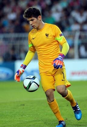 22.05.2015 Burgas(Bulgaria) Germany-France U17 U 17 Final European Championship EM Europameisterschaft men s football Luca Zidane France : 