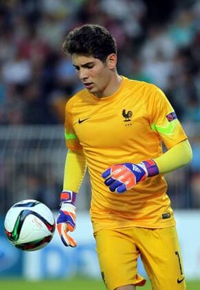 22.05.2015 Burgas(Bulgaria) Germany-France U17 U 17 Final European Championship EM Europameisterschaft men s football Luca Zidane France : 