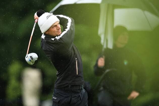 GOLF - Kaernten Golf Open 2015 GOEDERSDORF,AUSTRIA,23.MAY.15 - GOLF - European Challenge Tour, Kaernten Golf Open, GC Schloss Finkenstein. Image shows Leonard Astl (AUT). GEPAxpictures xDanielxGoetzhaber