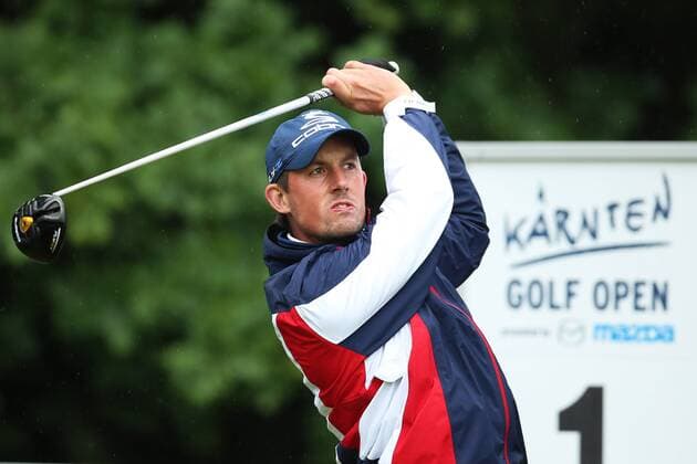 GOLF - Kaernten Golf Open 2015 GOEDERSDORF,AUSTRIA,23.MAY.15 - GOLF - European Challenge Tour, Kaernten Golf Open, GC Schloss Finkenstein. Image shows Alexander Bjoerk (SWE). GEPAxpictures xDanielxGoetzhaber
