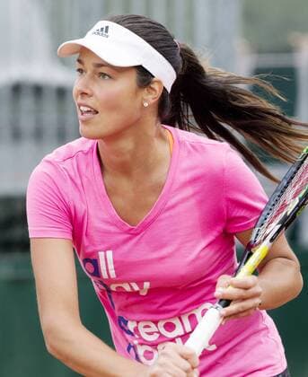 TENNIS - WTA Tennis Damen French Open 2015 PARIS,FRANCE,23.MAY.15 - TENNIS - WTA World Tour, Grand Slam, Roland Garros, French Open, training. Image shows Ana Ivanovic (SRB). GEPAxpictures xMatthiasxHauer