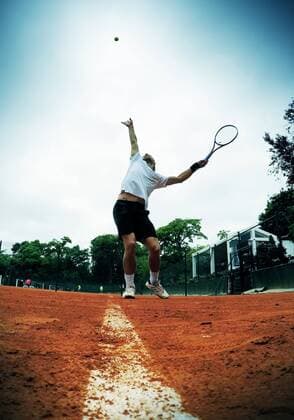 TENNIS - ATP Tennis Herren French Open 2015 PARIS,FRANCE,23.MAY.15 - TENNIS - ATP World Tour, Grand Slam, Roland Garros, French Open, training. Image shows Juergen Melzer (AUT). GEPAxpictures xMatthiasxHauer