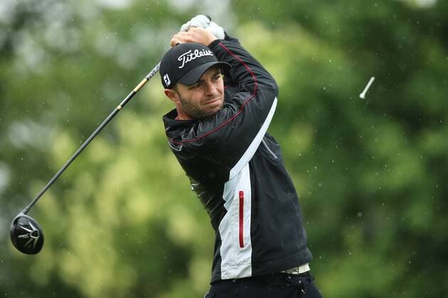 GOLF - Kaernten Golf Open 2015 GOEDERSDORF,AUSTRIA,23.MAY.15 - GOLF - European Challenge Tour, Kaernten Golf Open, GC Schloss Finkenstein. Image shows Edouard Dubois (FRA). GEPAxpictures xDanielxGoetzhaber