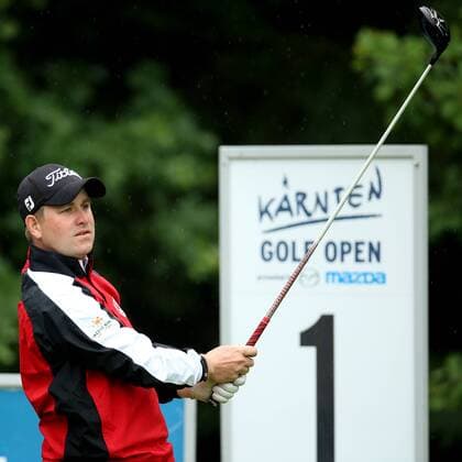 GOLF - Kaernten Golf Open 2015 GOEDERSDORF,AUSTRIA,23.MAY.15 - GOLF - European Challenge Tour, Kaernten Golf Open, GC Schloss Finkenstein. Image shows Paul Maddy (ENG). GEPAxpictures xDanielxGoetzhaber