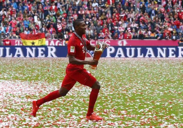 SOCCER - 1. DFL, Bayern vs Mainz MUNICH,GERMANY,23.MAY.15 - SOCCER - 1. DFL, 1. Deutsche Bundesliga, FC Bayern Muenchen vs 1. FSV Mainz 05. Image shows David Alaba (Bayern). GEPA xFelixxRoittner