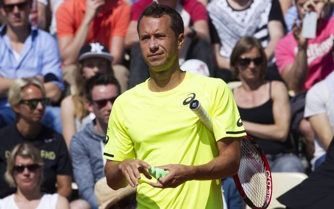 TENNIS - ATP Tennis Herren French Open 2015 PARIS,FRANCE,24.MAY.15 - TENNIS - ATP World Tour, Grand Slam, Roland Garros, French Open. Image shows Philipp Kohlschreiber (GER). GEPAxpictures xMatthiasxHauer