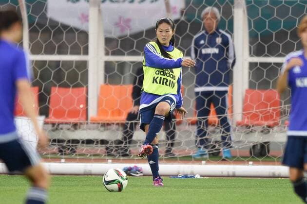 Homare Sawa (JPN), MAY 23, 2015 - Football Soccer : Japan training session at Marugame Stadium, Kagawa, Japan. NOxTHIRDxPARTYxSALES.  (dlra005079)