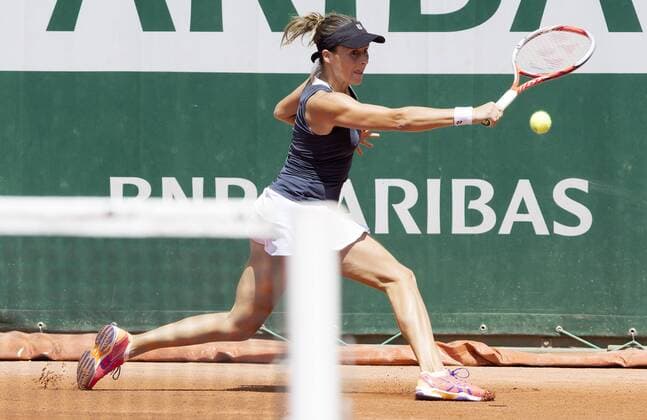 TENNIS - WTA Tennis Damen French Open 2015 PARIS,FRANCE,24.MAY.15 - TENNIS - WTA World Tour, Grand Slam, Roland Garros, French Open. Image shows Tatjana Maria (GER). GEPAxpictures xMatthiasxHauer