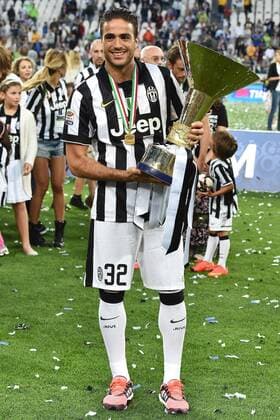 Aktuell Fußball, Italien, serie A Football ITA , Juventus Turin feiert die Meisterschaft Juventus celebration Alessandro Matri 23-05-2015 Football serie A Football ITA 2014 2015 Juventus Turin - SSC Napoli . Foto AndreaxStaccioli Insidefoto andreaxstaccioli