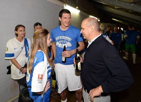 24.05.2015, xjhx, Fussball 2.Bundesliga, SV Darmstadt 98 - FC St.Pauli, v.l. Dominik Stroh-Engel (SV Darmstadt 98)