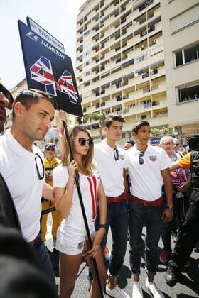 Motorsports: FIA Formula One World Championship WM Weltmeisterschaft 2015, Grand Prix of Monaco, Cara Delevingne xHOCHxZWEIx