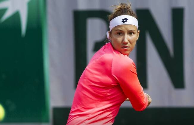 TENNIS - WTA Tennis Damen French Open 2015 PARIS,FRANCE,25.MAY.15 - TENNIS - WTA World Tour, Grand Slam, Roland Garros, French Open. Image shows Paula Kania (POL). GEPAxpictures xMatthiasxHauer
