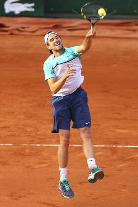 Adrian Mannarino (FRA) Tennis : Roland Garros J2 - 25 05 2015 - GwendolineLeGoff Panoramic 