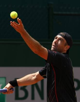 Foto : Benjamin Becker (GER) Tennis French Open in Paris Mo. 25.05.2015