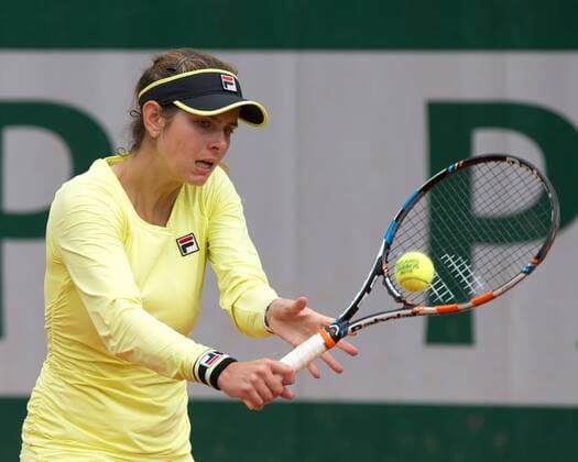 Julia Goerges (GER) Tennis - French Open 2015 - Grand Slam ITF ATP Tennis Herren WTA Tennis Damen - Roland Garros - Paris - - France - 26 May 2015. Juergen Hasenkopf