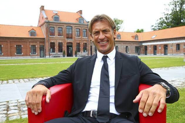 Aktuell Fußball, Frankreich, Ligue 1, OSC Lille präsentiert neuen Trainer Herve Renard Herve Renard FOOTBALL : Herve Renard - Nouvel entraineur du LOSC - 26 05 2015 - GwendolineLeGoff Panoramic 