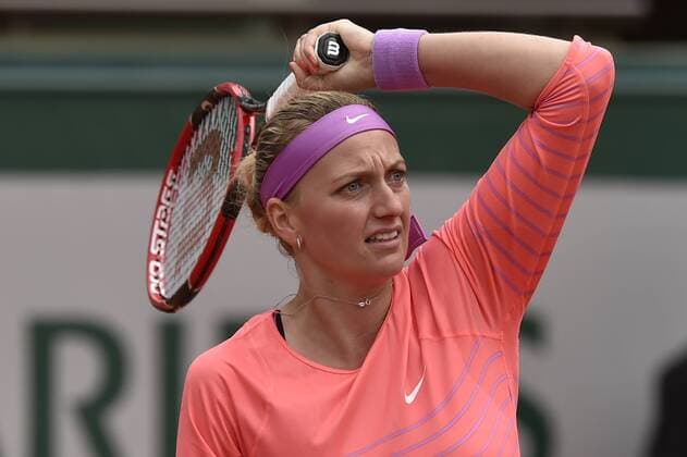 PARIS, 26.05.2015, Petra Kvitova (CZE) bei den Tennis French Open 2015 in Paris