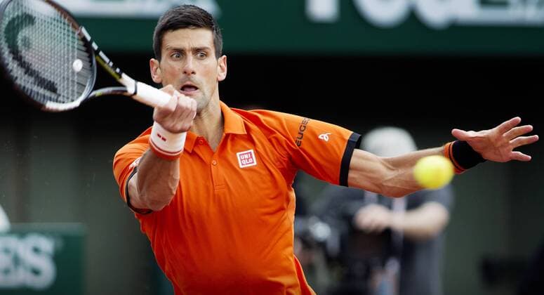 TENNIS - ATP Tennis Herren French Open 2015 PARIS,FRANCE,26.MAY.15 - TENNIS - ATP World Tour, Grand Slam, Roland Garros, French Open. Image shows Novak Djokovic (SRB). GEPAxpictures xMatthiasxHauer