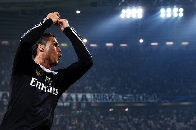 Cristiano Ronaldo Real Madrid Torino 05-05-2015, Juventus Stadium, Football Calcio 2014 2015 UEFA Champions League, Juventus Torino - Real Madrid