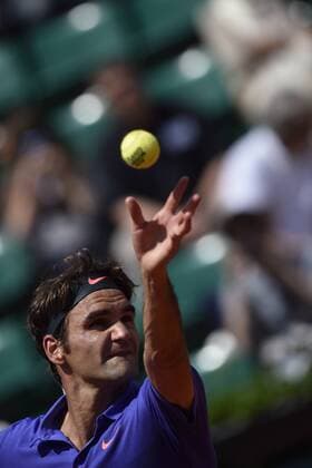 PARIS, 27.05.2015, Roger Federer (SUI) bei den Tennis French Open 2015 in Paris