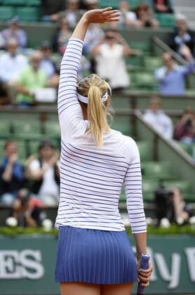 Maria Sharapova (Rus) TENNIS : French Open - Roland Garros 2015 - Paris 27 05 2015 PhotoNews Panoramic 