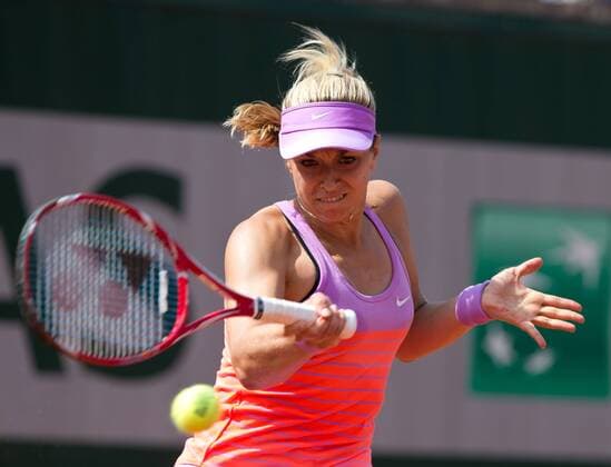 Sabine Lisicki (GER) Tennis - French Open 2015 - Grand Slam ITF ATP Tennis Herren WTA Tennis Damen - Roland Garros - Paris - - France - 27 May 2015. Juergen Hasenkopf