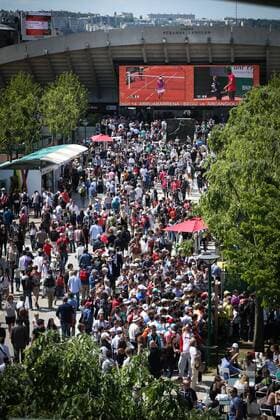 - PARIS, FRANCE: Illustration taken at the Roland Garros tennis tournament, in Paris, France, Wednesday 27 May 2015. Roland Garros Grand Slam takes place from 24 May to 07 June 2015. VIRGINIExLEFOUR  x04631647x