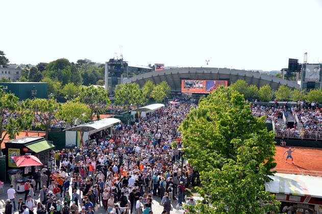 Tennisanlage Roland Garros TENNIS : Roland Garros 2015 - French Open - 27 05 2015 AnthonyBIBARDFEP 