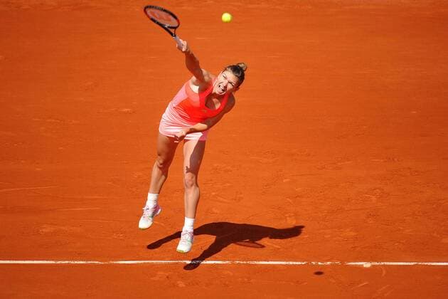 Simona Halep (ROU) TENNIS : Roland Garros 2015 - Internationaux de France - 27 05 2015 TennisMagazine Panoramic 